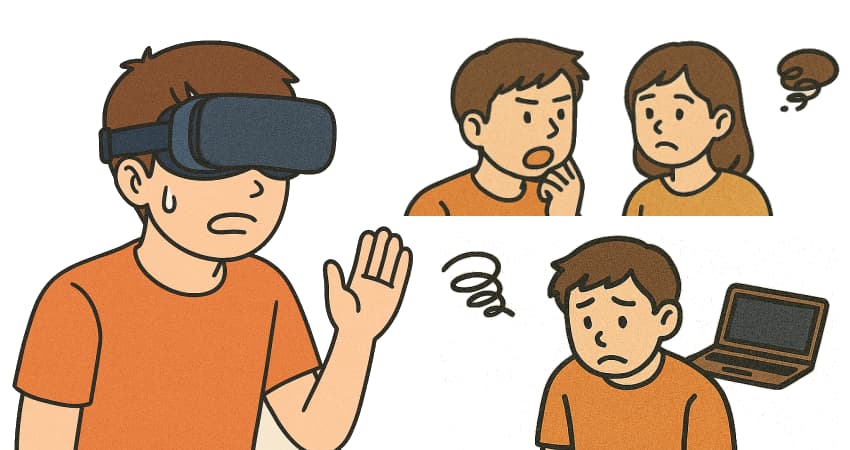 アダルトVR沼にハマった男の末路